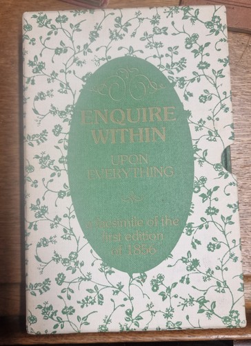 Enquire within upon - enquire,