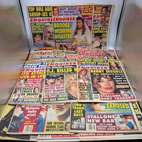Vintage national enquirer - vintage,