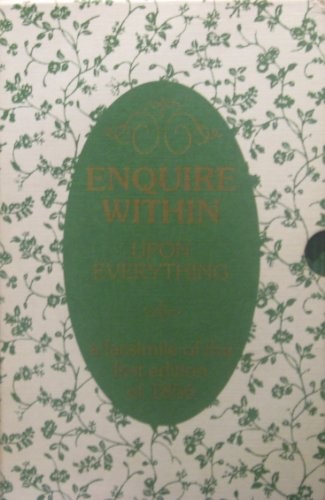 Enquire within upon everything - upon,