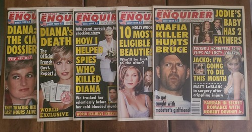 National enquirer magazines - enquirer, x5