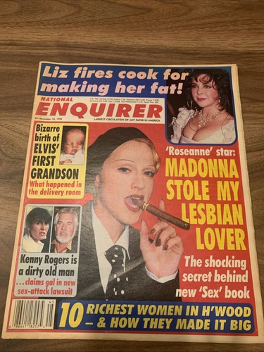 National enquirer magazine - national,